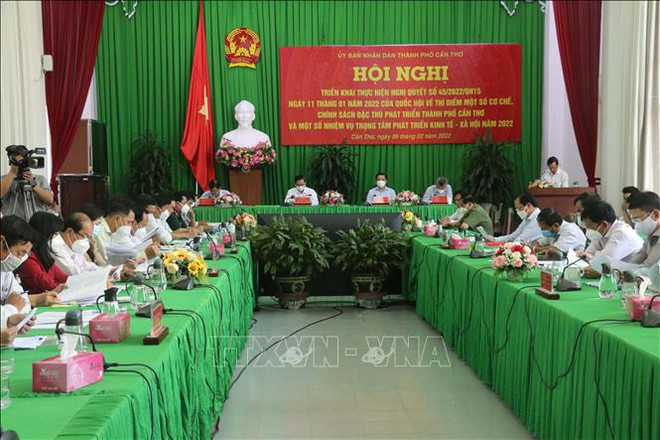 芹苴市试点实施市发展若干特殊机制和政策 ảnh 1 芹苴市试点实施市发展若干特殊机制和政策 ảnh 1