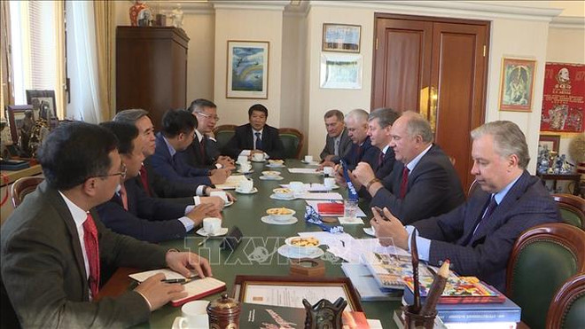 越南与俄罗斯共产党加强合作关系 ảnh 2 越南与俄罗斯共产党加强合作关系 ảnh 2