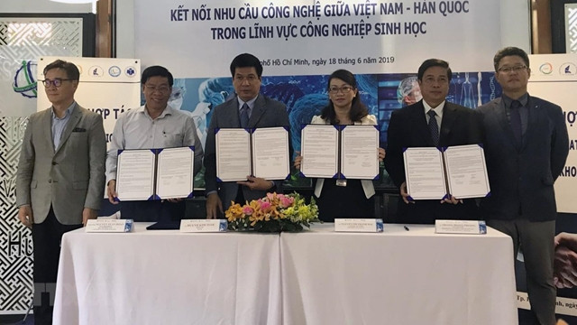 越南与韩国加强生物技术领域的合作 ảnh 1