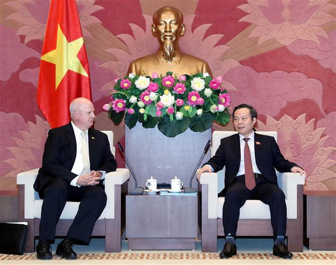 越南国会副主席冯国显:越南为外国投资商对越投资创造便利条件 ảnh 2 越南国会副主席冯国显:越南为外国投资商对越投资创造便利条件 ảnh 2