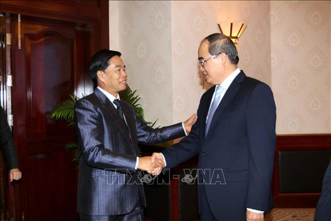 胡志明市与老挝首都万象促进全面合作 ảnh 1 胡志明市与老挝首都万象促进全面合作 ảnh 1