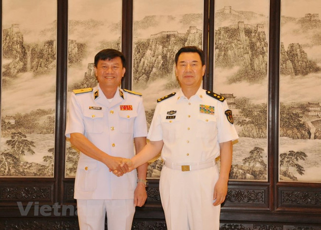 越南人民海军高级干部代表团访问中国 ảnh 2 越南人民海军高级干部代表团访问中国 ảnh 2