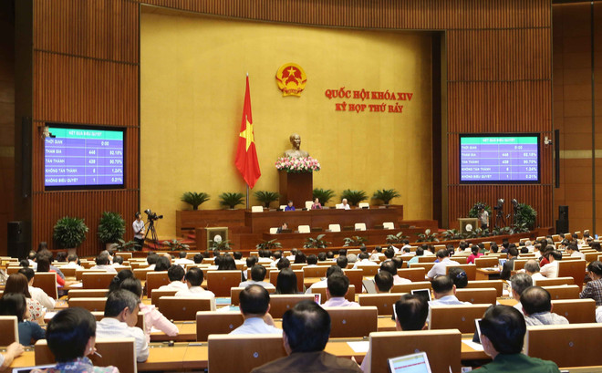 越南第十四届国会第八次会议公报(第十八号) ảnh 1 越南第十四届国会第八次会议公报(第十八号) ảnh 1