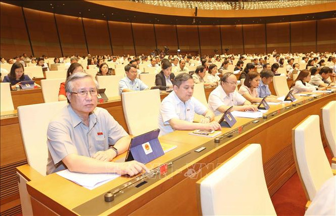 越南第十四届国会第七次会议公报(第十九号) ảnh 1 越南第十四届国会第七次会议公报(第十九号) ảnh 1