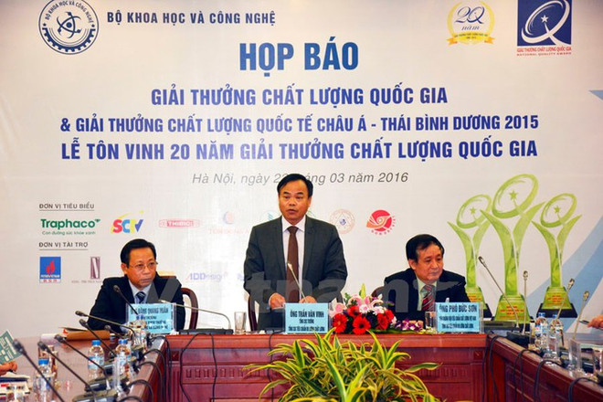 越南77家企业获得2018年越南国家质量奖暨亚太国际质量奖 ảnh 1