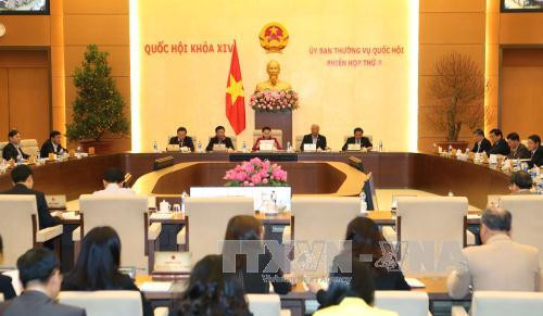 越南第十四届国会常委会第六次会议今日在河内召开 ảnh 1 越南第十四届国会常委会第六次会议今日在河内召开 ảnh 1