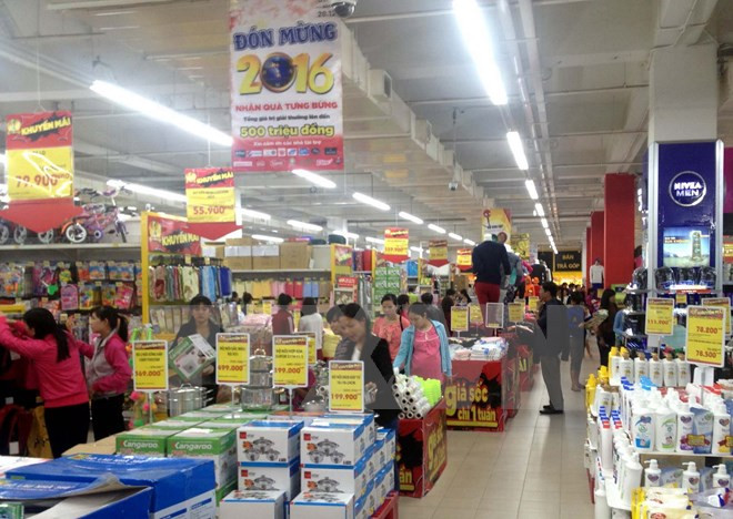 芹苴市力争社会消费品零售超过100万亿越盾 ảnh 1