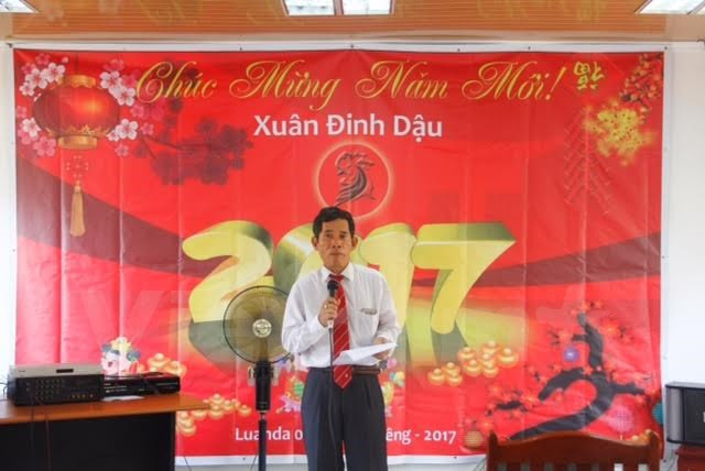 旅居安哥拉越南人举办2017年迎新年活动 ảnh 1