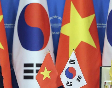 越南政府总理阮春福与韩国代理总统兼总理黄教安互致贺电 ảnh 1