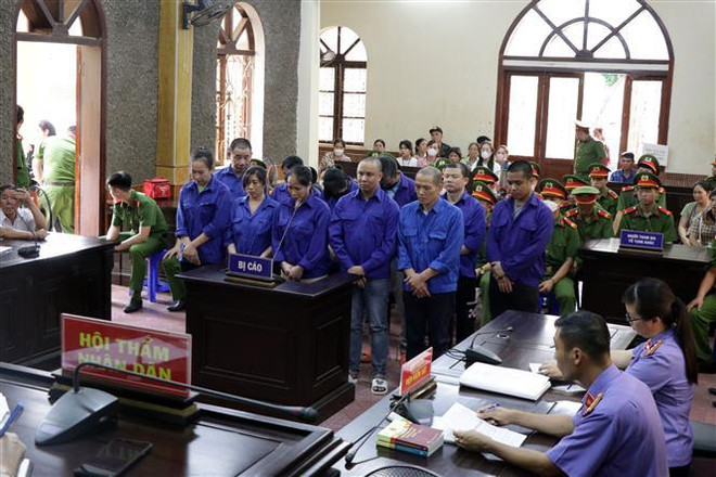 山罗省：特大贩卖毒品案被告人10名被判死刑 ảnh 1