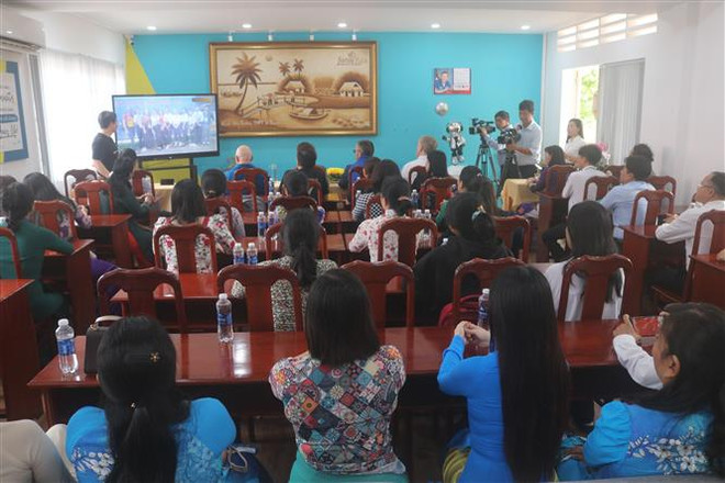 2023年越南后江太空周:为学生开展科研注入强劲动力 ảnh 1 2023年越南后江太空周:为学生开展科研注入强劲动力 ảnh 1