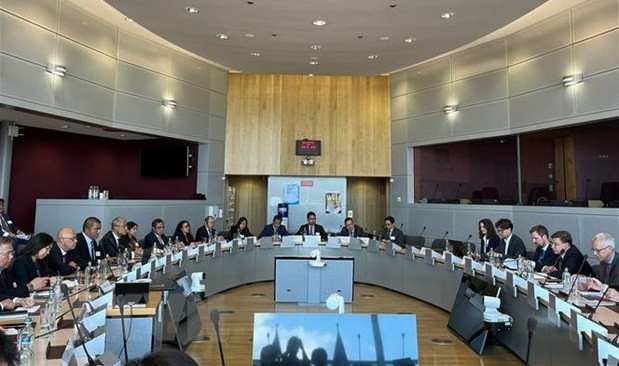 欧委会执行副主席:越南是令人印象深刻的贸易合作典范 ảnh 1 欧委会执行副主席:越南是令人印象深刻的贸易合作典范 ảnh 1