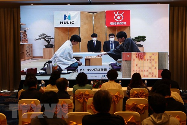 日本象棋“棋圣战”比赛首次在越南举行 ảnh 1 日本象棋“棋圣战”比赛首次在越南举行 ảnh 1