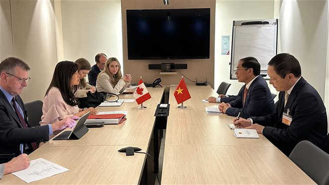 越南外长裴青山圆满结束对法国和经合组织的工作访问 ảnh 4 越南外长裴青山圆满结束对法国和经合组织的工作访问 ảnh 4