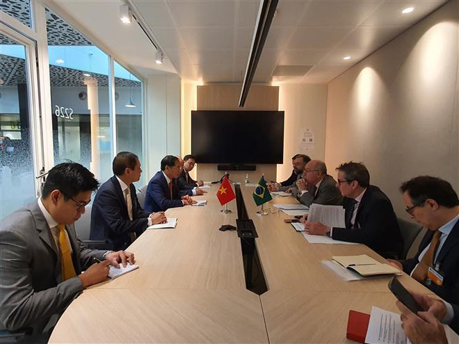 越南外长裴青山圆满结束对法国和经合组织的工作访问 ảnh 1 越南外长裴青山圆满结束对法国和经合组织的工作访问 ảnh 1