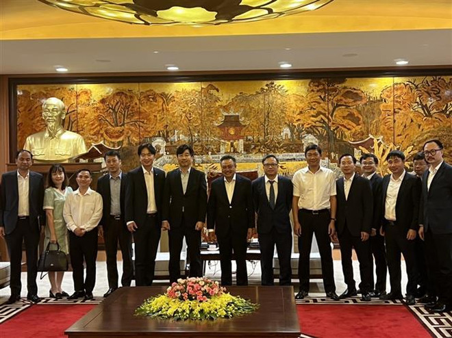 河内市为韩国企业创造便利条件 ảnh 1 河内市为韩国企业创造便利条件 ảnh 1