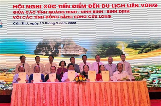 广宁、宁平和平定三省在九龙江三角洲地区开展旅游促进活动 ảnh 1
