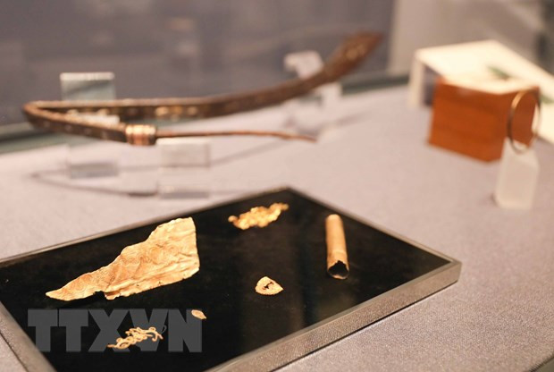 “皇宫珍宝”展览重现升龙皇城辉煌历史 ảnh 2 “皇宫珍宝”展览重现升龙皇城辉煌历史 ảnh 2