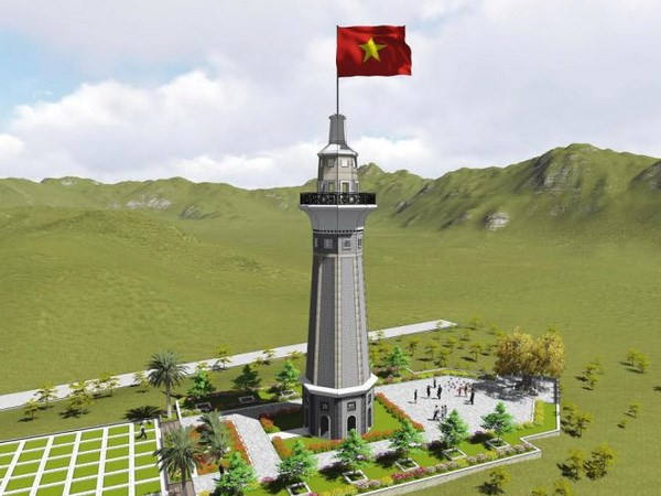 龙破旗台在老街省动工兴建 ảnh 1 龙破旗台在老街省动工兴建 ảnh 1