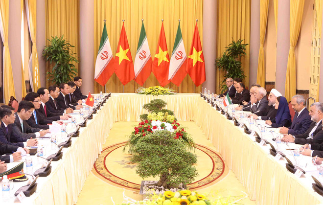 越伊两国领导一致同意进一步加强多方面的合作 ảnh 3 越伊两国领导一致同意进一步加强多方面的合作 ảnh 3