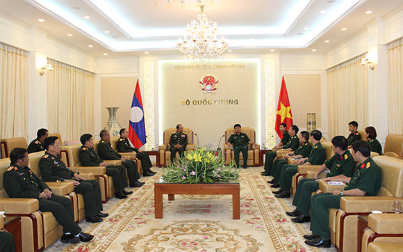 越南人民军总参谋部会见外国客人 ảnh 1 越南人民军总参谋部会见外国客人 ảnh 1