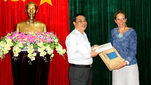 欧洲联盟协助越南九龙江三角洲应对气候变化 ảnh 1