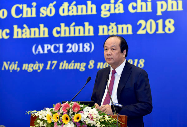 2018年行政手续办理费用评价指数报告正式发布 ảnh 2 2018年行政手续办理费用评价指数报告正式发布 ảnh 2
