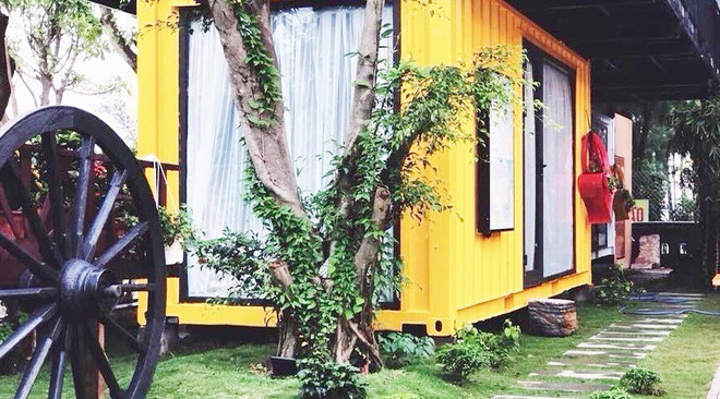 广平省颇具特色的集装箱酒店 ảnh 1