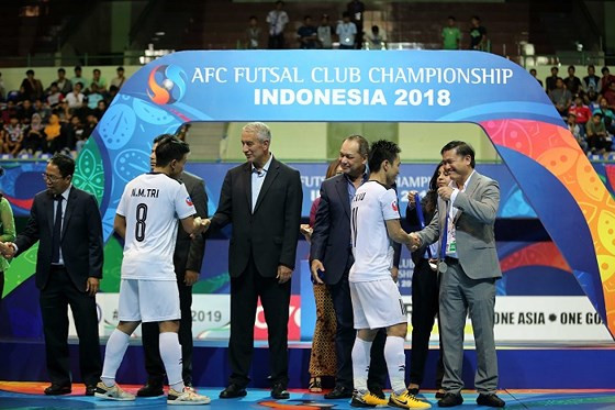 亚洲室内五人制足球俱乐部冠军联赛:越南队夺得亚军 ảnh 1 亚洲室内五人制足球俱乐部冠军联赛:越南队夺得亚军 ảnh 1