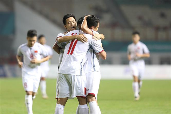 ASIAD 2018: 越南男足2:0战胜尼泊尔男足 ảnh 2 ASIAD 2018: 越南男足2:0战胜尼泊尔男足 ảnh 2