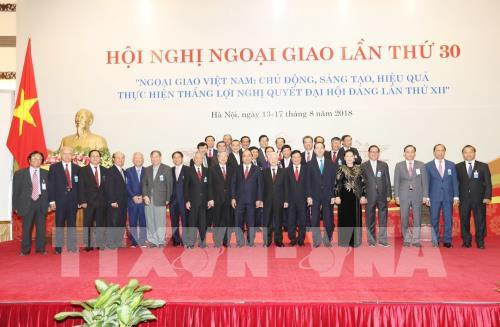 第30届外交会议：开辟越南与世界各国之间贸易合作展望 ảnh 1