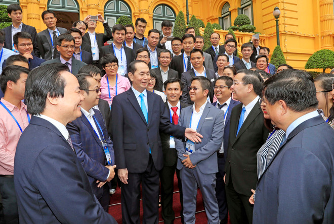 国家主席陈大光:发挥科技成果对经济社会发展的作用 ảnh 1 国家主席陈大光:发挥科技成果对经济社会发展的作用 ảnh 1