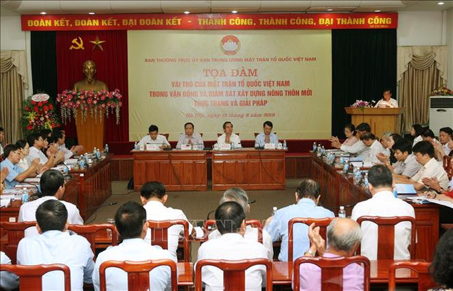 充分发挥越南祖国阵线在对新农村建设动员与监督中的作用 ảnh 1 充分发挥越南祖国阵线在对新农村建设动员与监督中的作用 ảnh 1