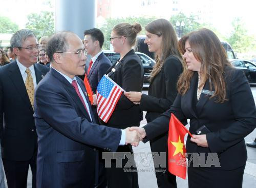国会主席阮生雄访问美国马萨诸塞州波士顿市 ảnh 1 国会主席阮生雄访问美国马萨诸塞州波士顿市 ảnh 1