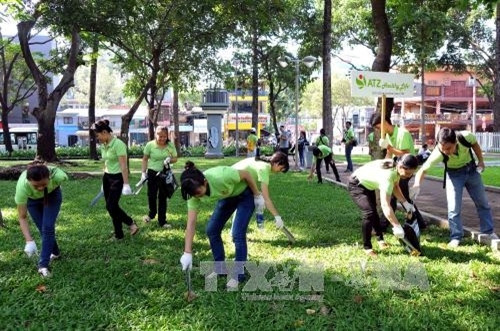 胡志明市启动“携手为城市旅游环境行动”活动 ảnh 1