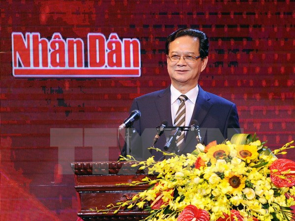 越南《人民报》社的人民电视频道正式开播 ảnh 1 越南《人民报》社的人民电视频道正式开播 ảnh 1