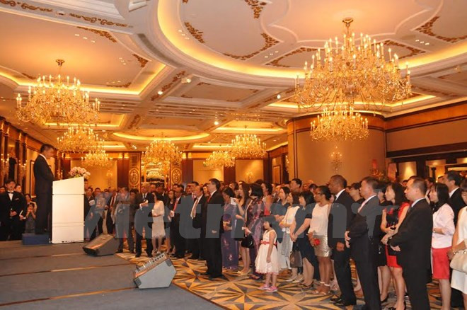 越南驻中国香港与澳门总领事馆举行宴会庆祝越南国庆节 ảnh 1