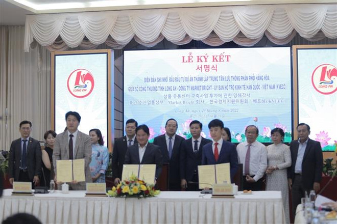 加强越南隆安省与韩国企业之间的贸易的贸易往来 ảnh 1 加强越南隆安省与韩国企业之间的贸易的贸易往来 ảnh 1