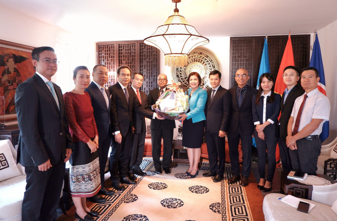 越老建交60周年:两国在多边论坛上紧密合作 ảnh 1 越老建交60周年:两国在多边论坛上紧密合作 ảnh 1