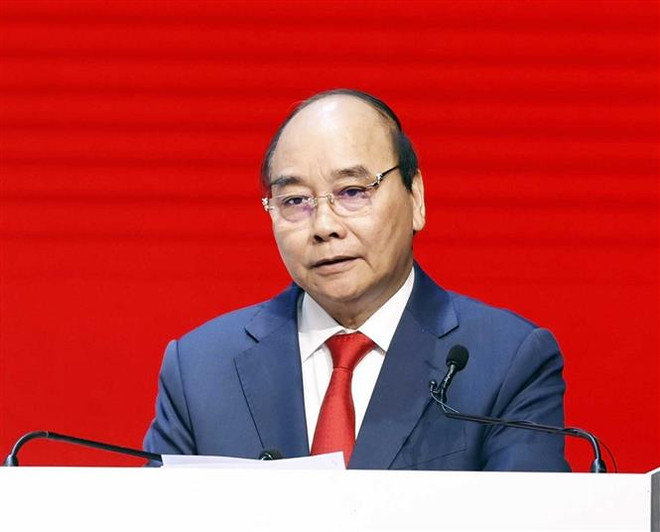 越南国家主席阮春福： 提高人道活动质量 传播人文价值 ảnh 1