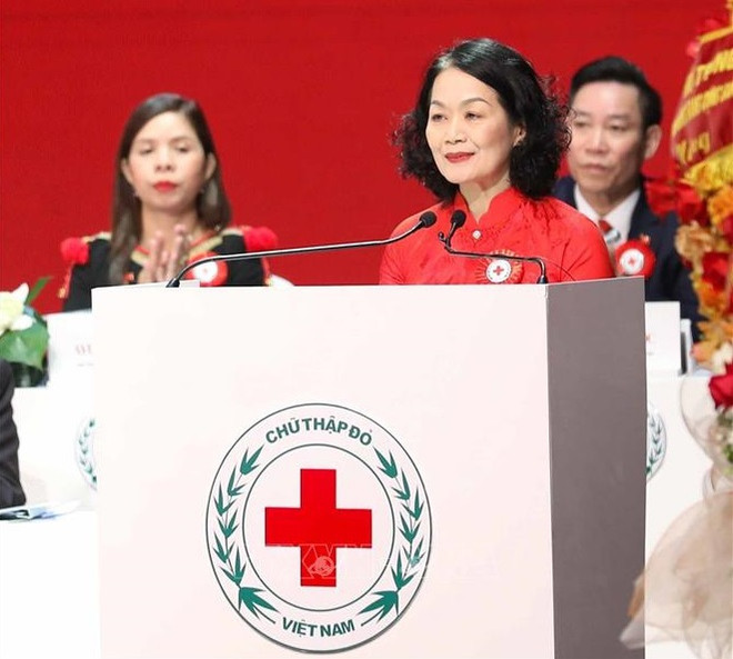 越南红十字会第十一次全国代表大会:为处境困难人群提供全面援助 ảnh 1 越南红十字会第十一次全国代表大会:为处境困难人群提供全面援助 ảnh 1