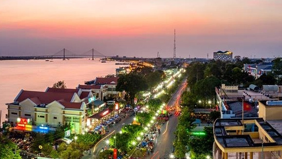 越南前江省美萩市成为一级城市 ảnh 1 越南前江省美萩市成为一级城市 ảnh 1