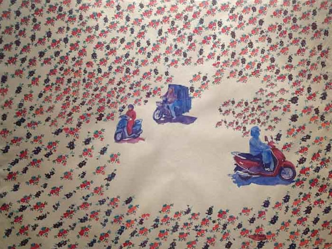 “城市年史”画展 宣纸上的民间色彩 ảnh 1