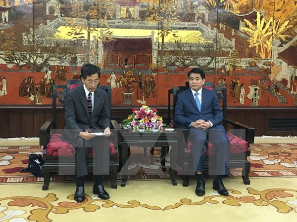 河内市鼓励日本企业对基础设施及环境领域进行投资 ảnh 1 河内市鼓励日本企业对基础设施及环境领域进行投资 ảnh 1