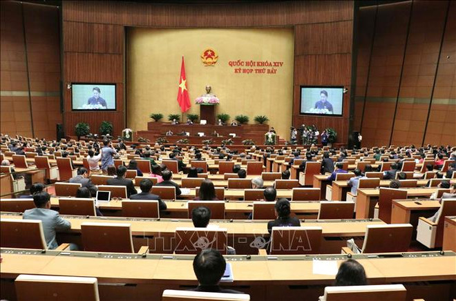 越南第十四届国会第七次会议圆满完成各项议程 胜利闭幕 ảnh 1 越南第十四届国会第七次会议圆满完成各项议程 胜利闭幕 ảnh 1