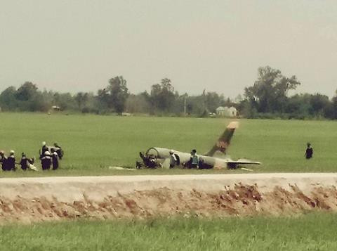 L-39飞机训练中坠毁 ảnh 1