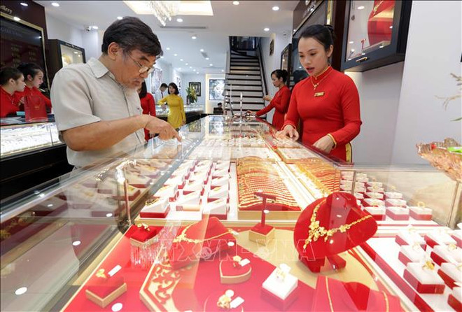 1月21日上午越南国内黄金价格保持稳定 ảnh 1