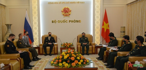 国防部副部长黄春战会见俄罗斯驻越南国防武官 ảnh 1 国防部副部长黄春战会见俄罗斯驻越南国防武官 ảnh 1