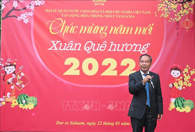 具有浓郁越南文化特色的2022年迎春活动在摩洛哥举行 ảnh 2 具有浓郁越南文化特色的2022年迎春活动在摩洛哥举行 ảnh 2