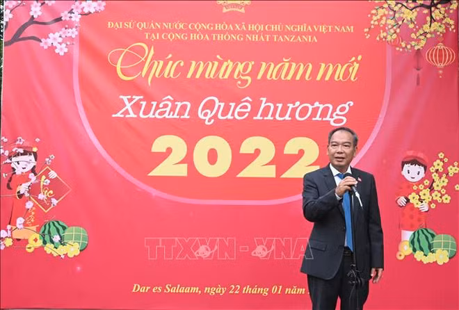 具有浓郁越南文化特色的2022年迎春活动在摩洛哥举行 ảnh 2